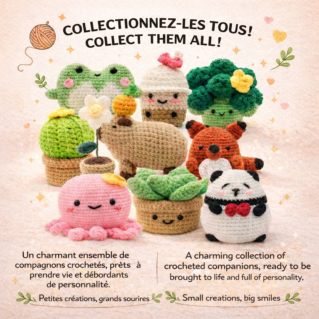 LITTLE OCTOPUS DIY CROCHET KIT