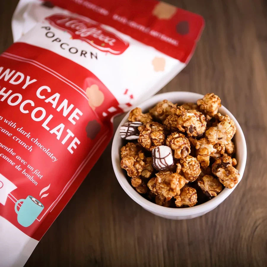 Candy Cane Hot Chocolate Popcorn (155g)