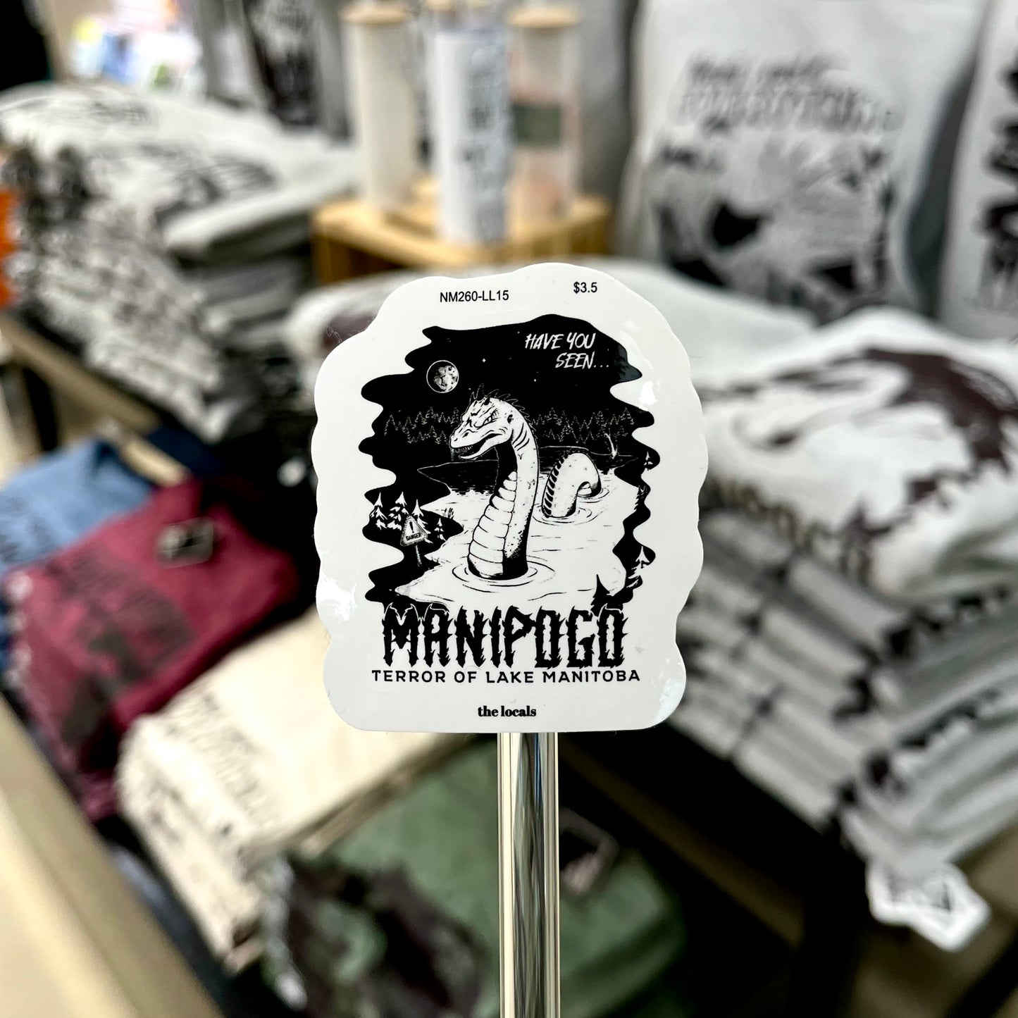 Manitoba Manipogo Sticker
