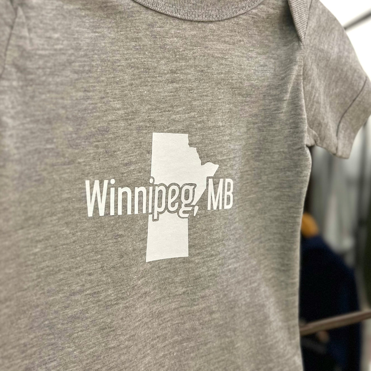 Winnipeg, MB - Grey Onesie