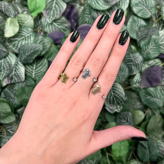 Manitoba Floral Rings