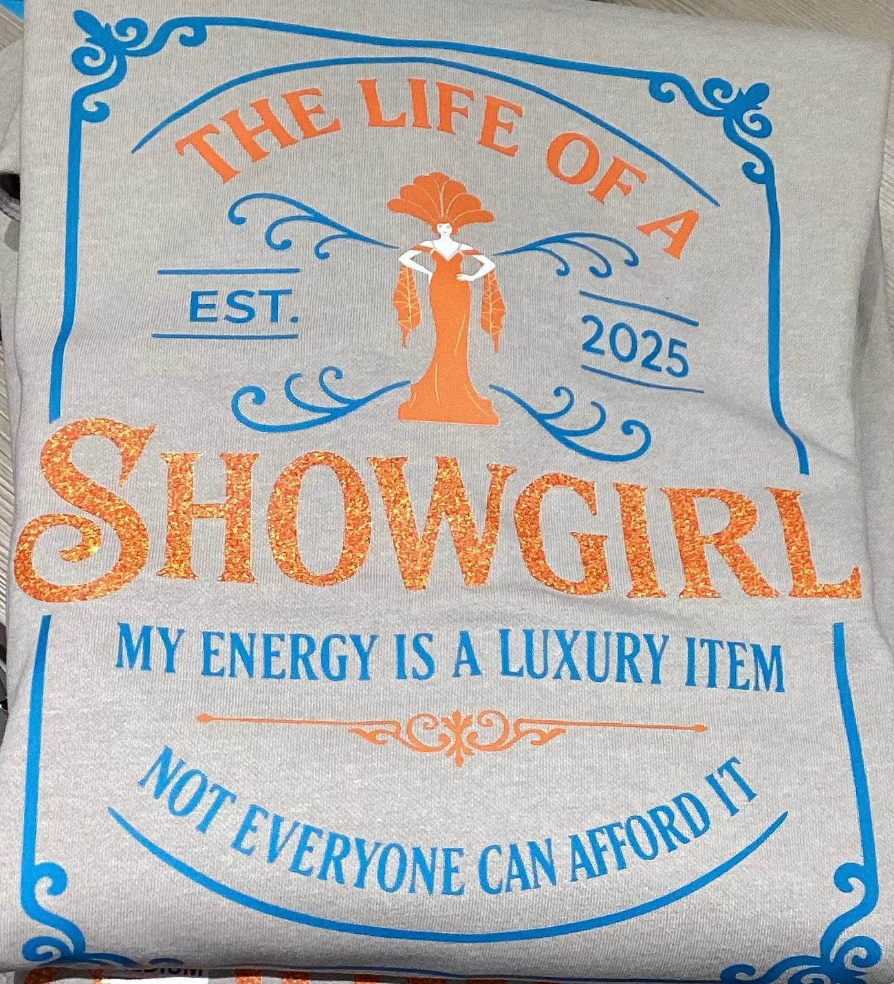 Life Of A Showgirl Cream Crewneck