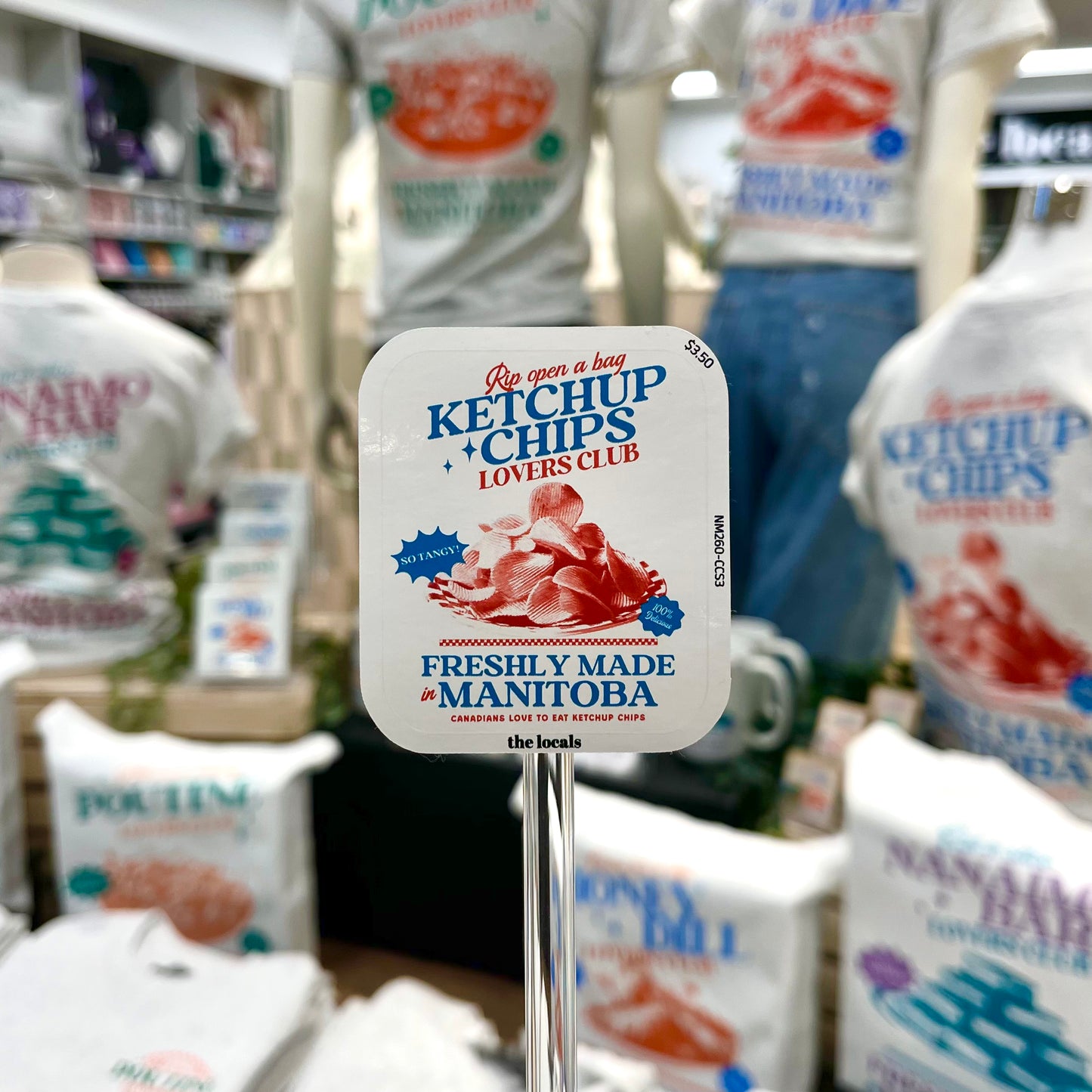 Ketchup Chip Lover Sticker