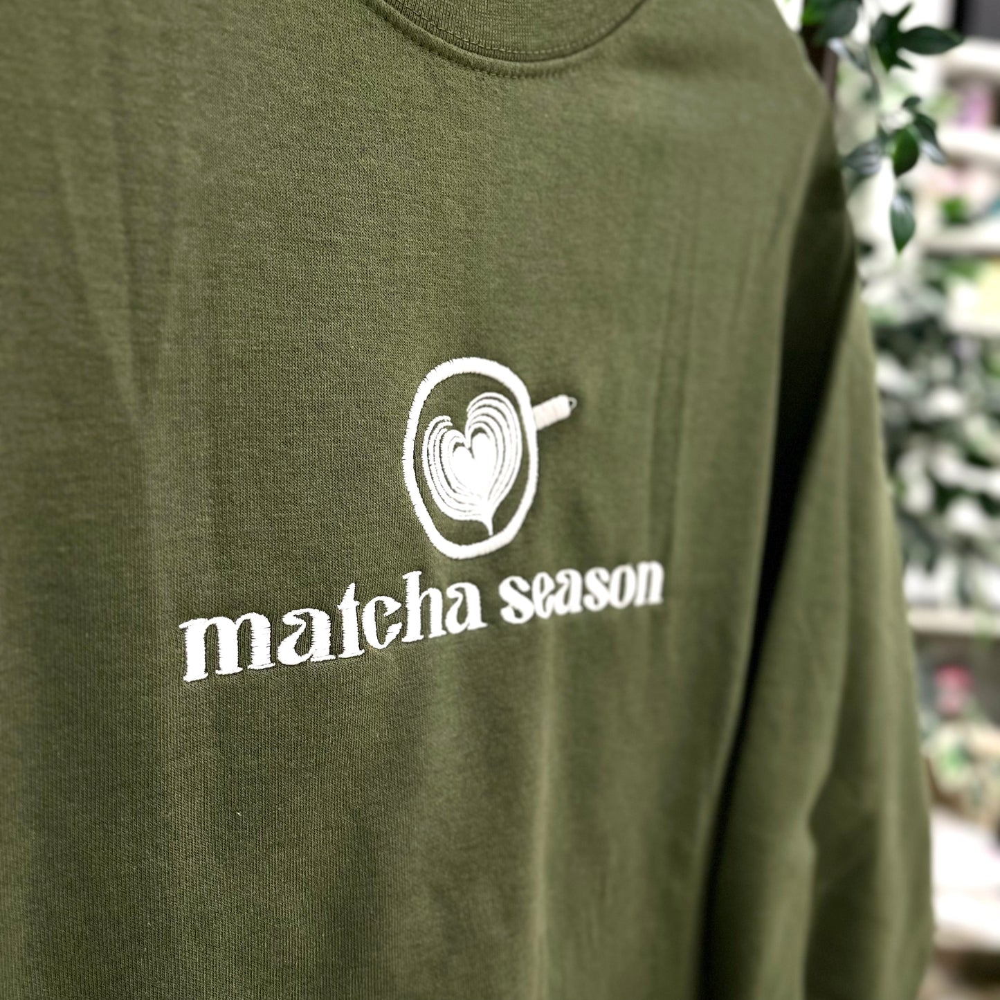 Matcha Season Crewneck