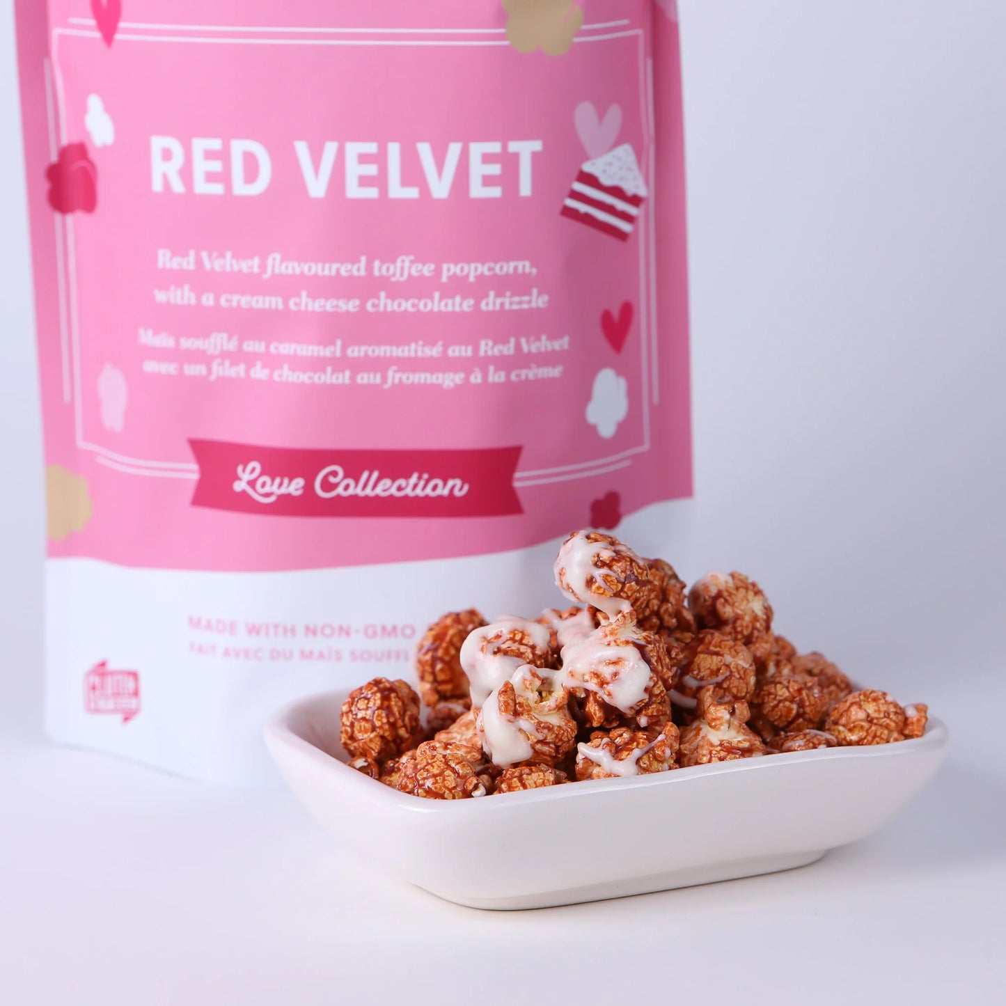 Red Velvet Toffee Popcorn (210g)