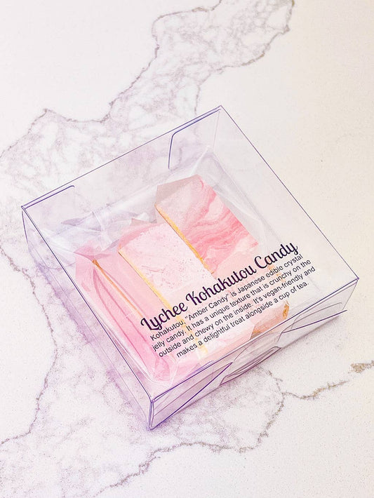 The Treat Bombs - Lychee Kohakutou Candy