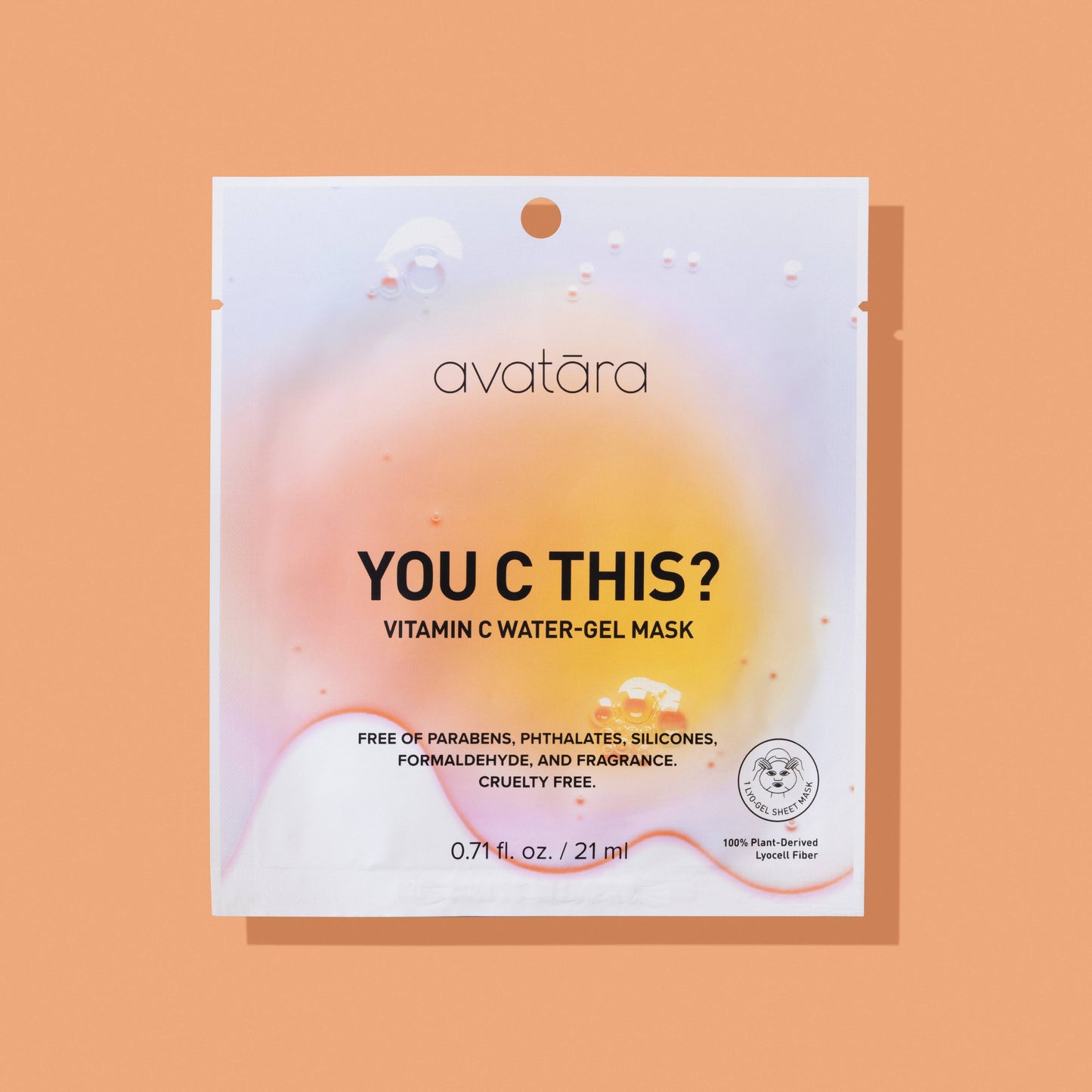 You C This? Vitamin C Water Gel Face Mask