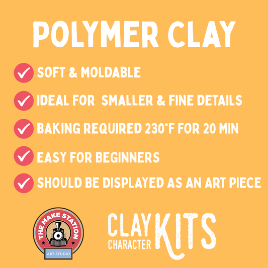 Capybara DIY Polymer Clay Kit | Arts & Craft Kit