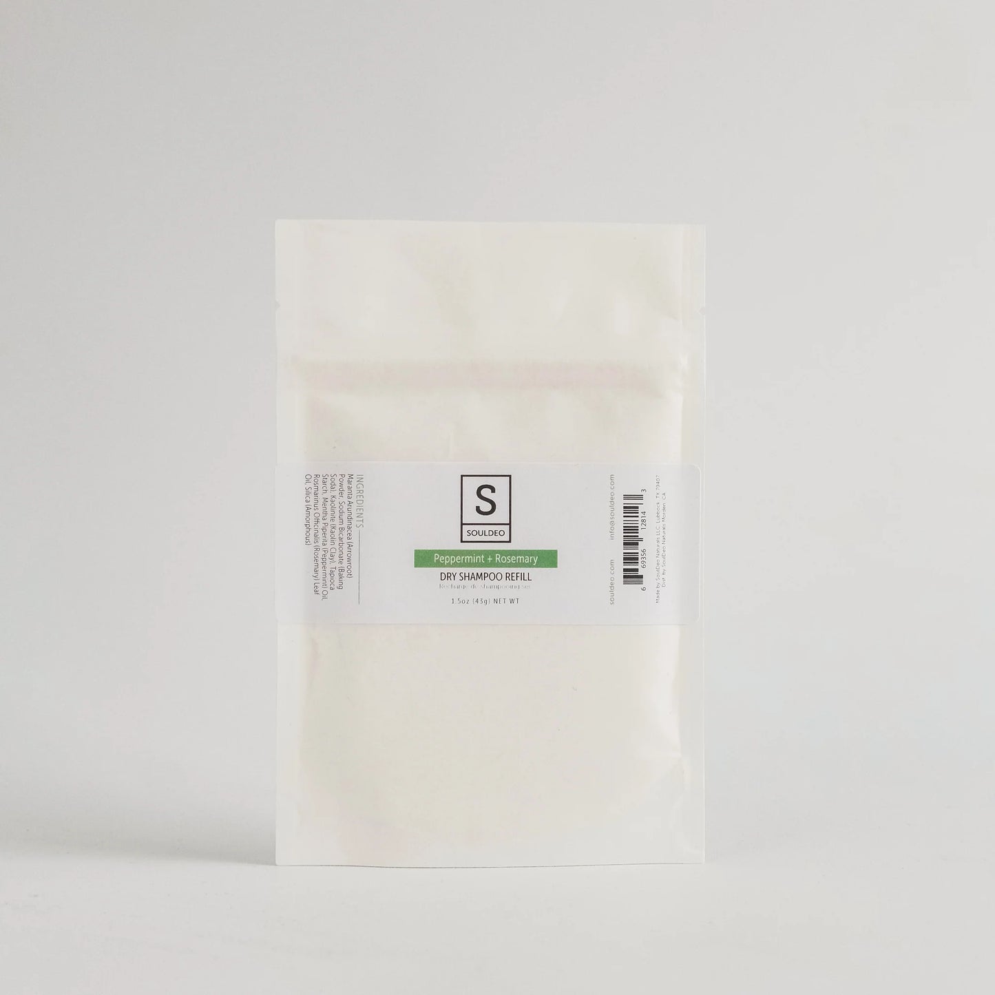 Dry Shampoo Refill Packets 1.5oz