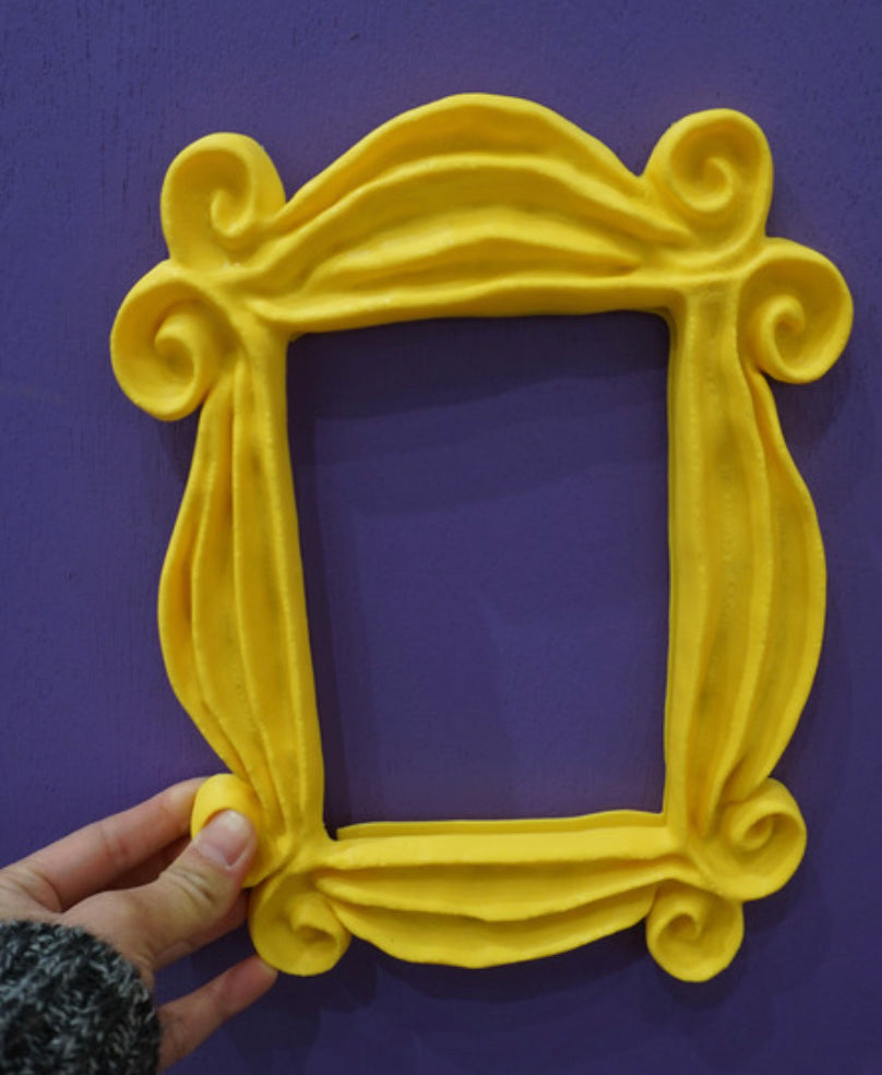 Friends Yellow Peephole Door Frame