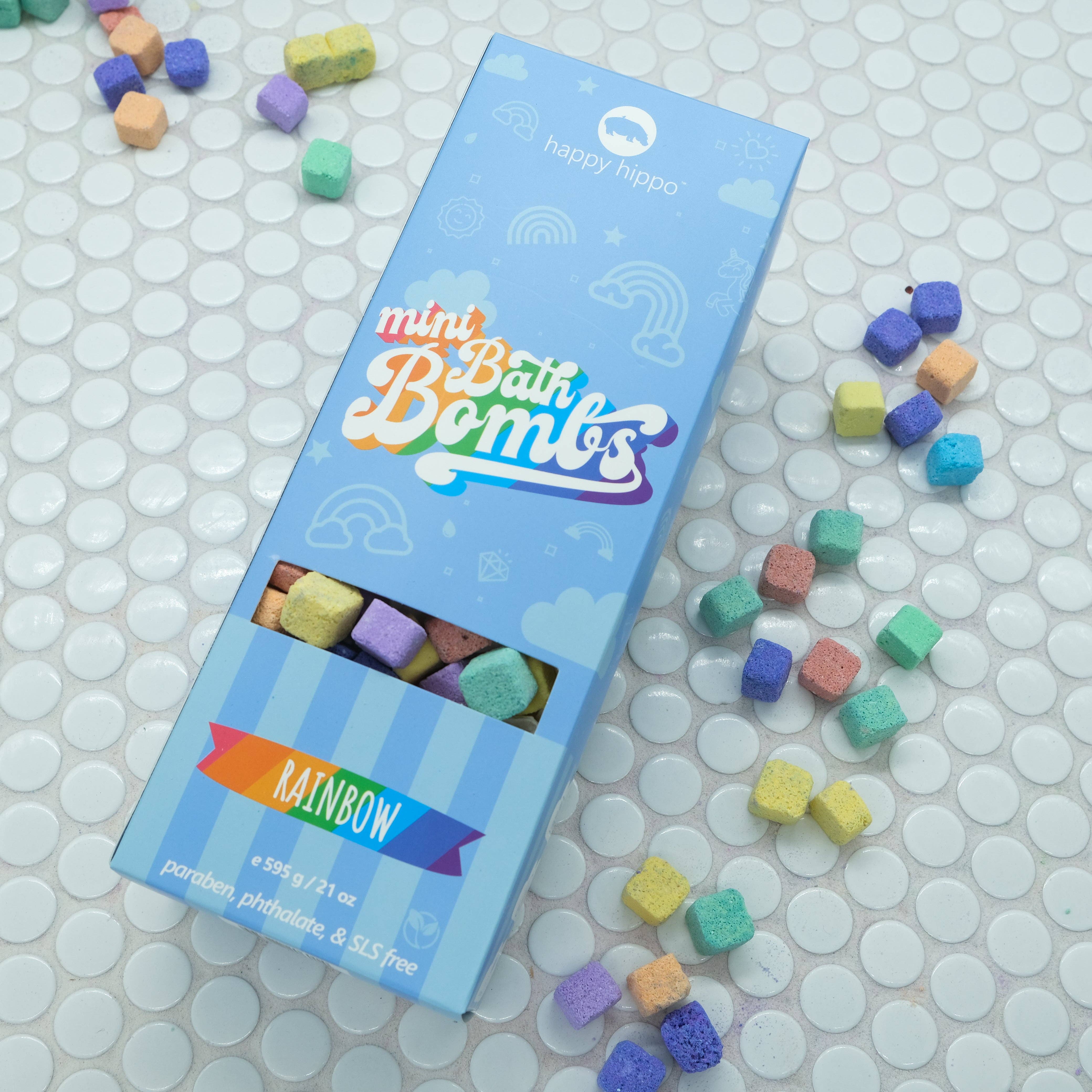 Rainbow Mini Bubble Bombs - Box (595g) – The Local Entrepreneurs of ...