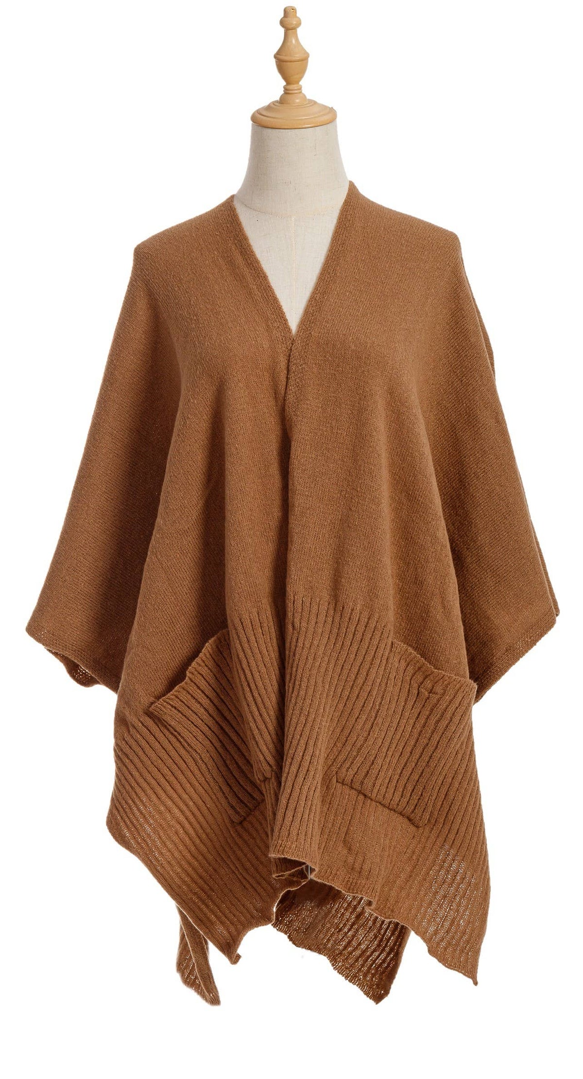 Knit Winter Poncho - Imagine Imports