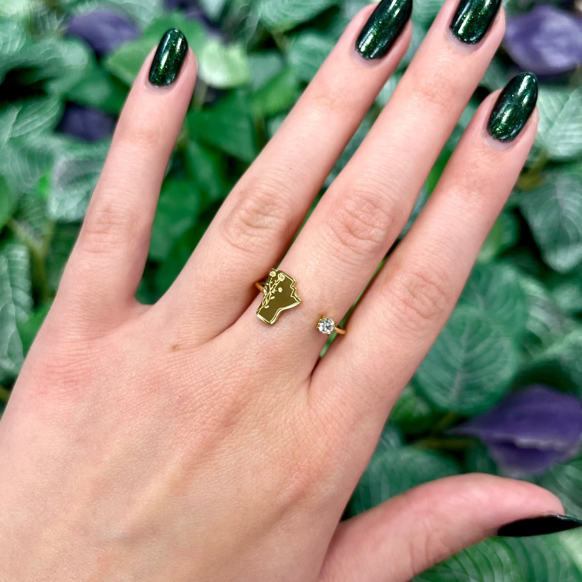 Manitoba Floral Rings