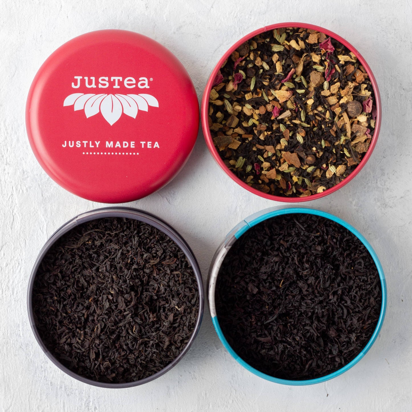 Black Tea Trio Tin & Spoon - Organic