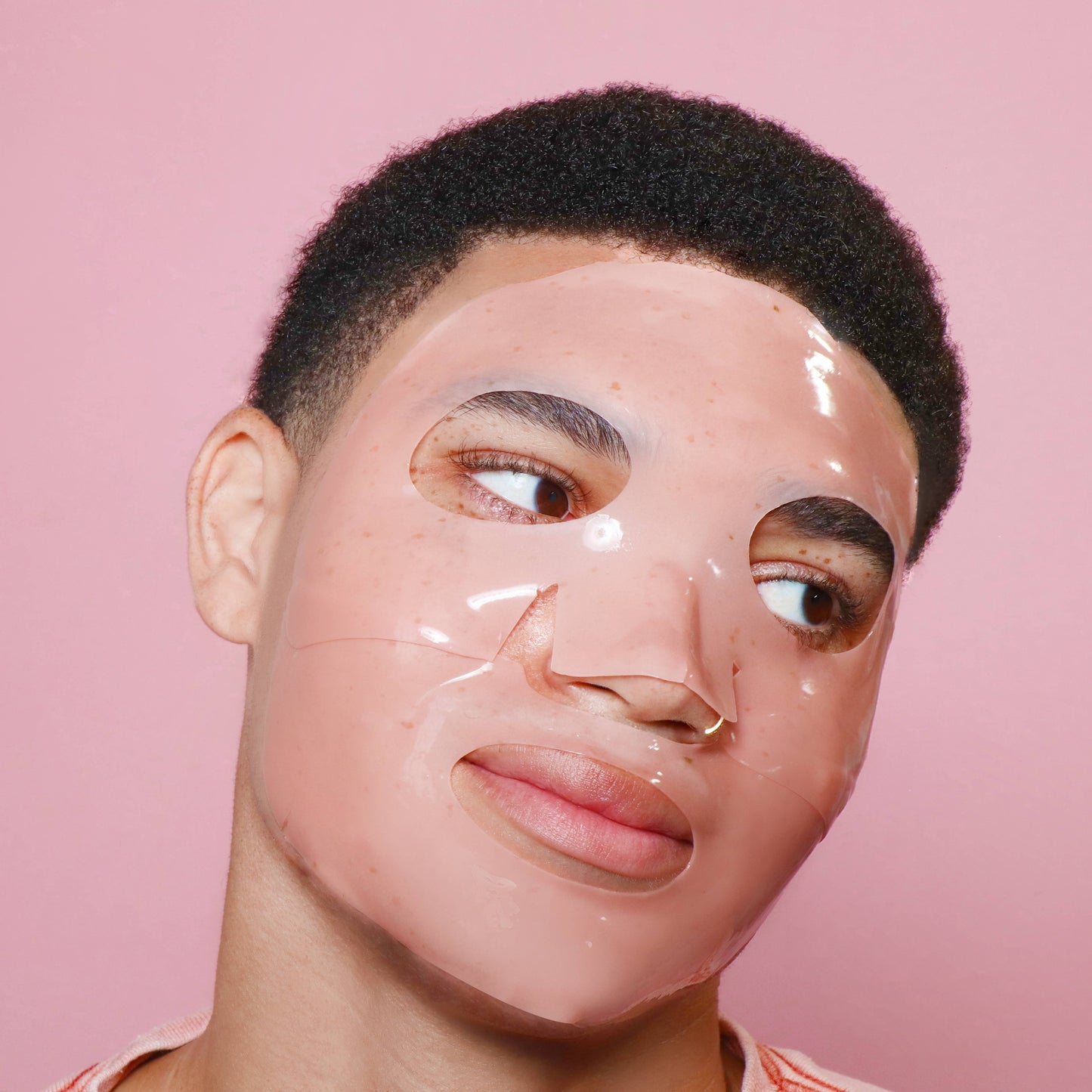 Rose Boba Illuminating Hydrogel Face Mask