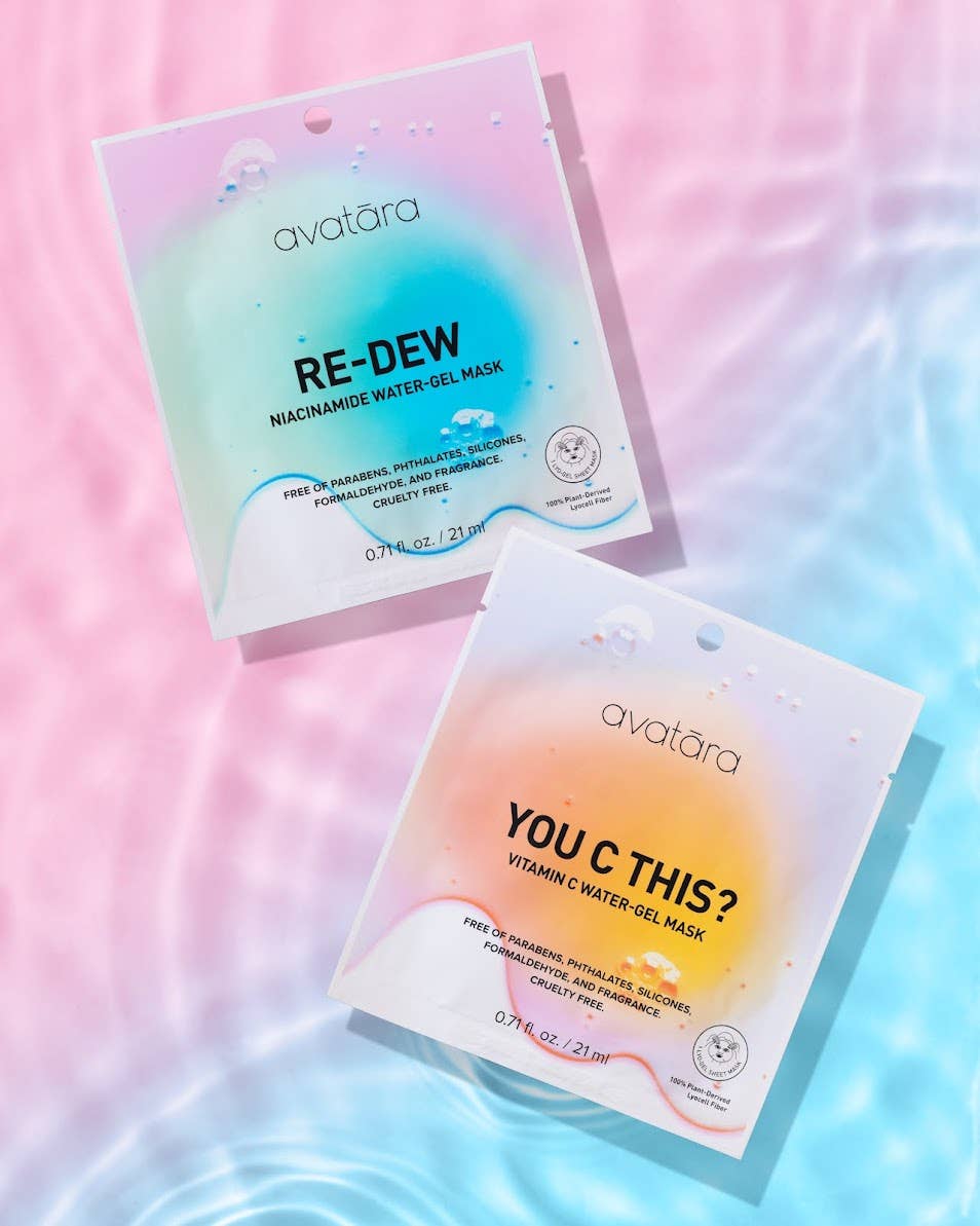 You C This? Vitamin C Water Gel Face Mask
