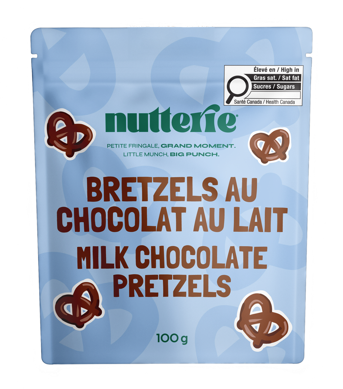 Milk Chocolate Pretzels (100g)