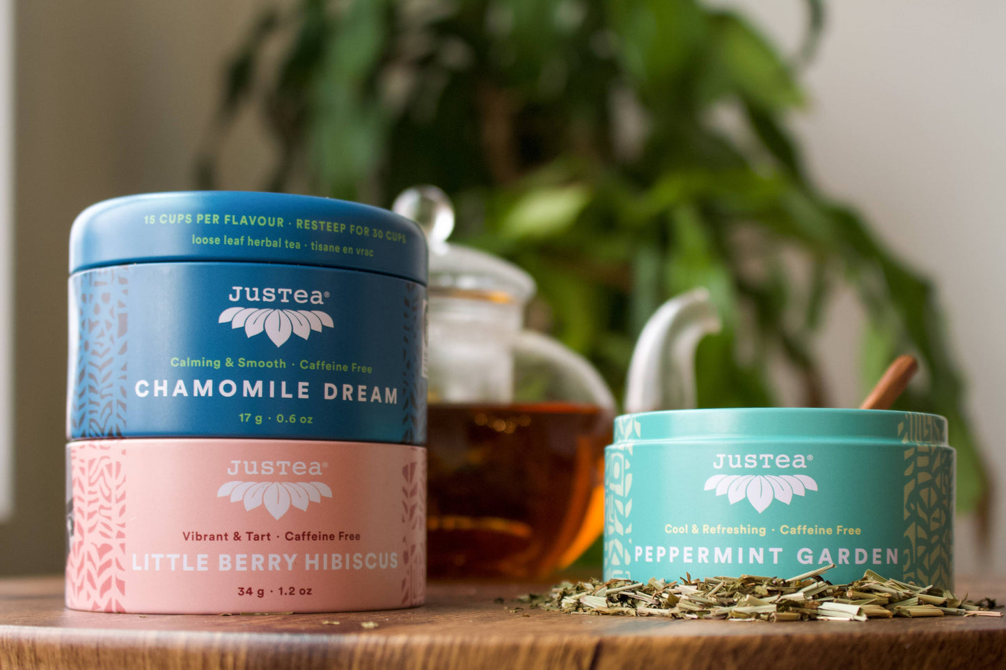 Herbal Tea Trio Tin & Spoon - Organic