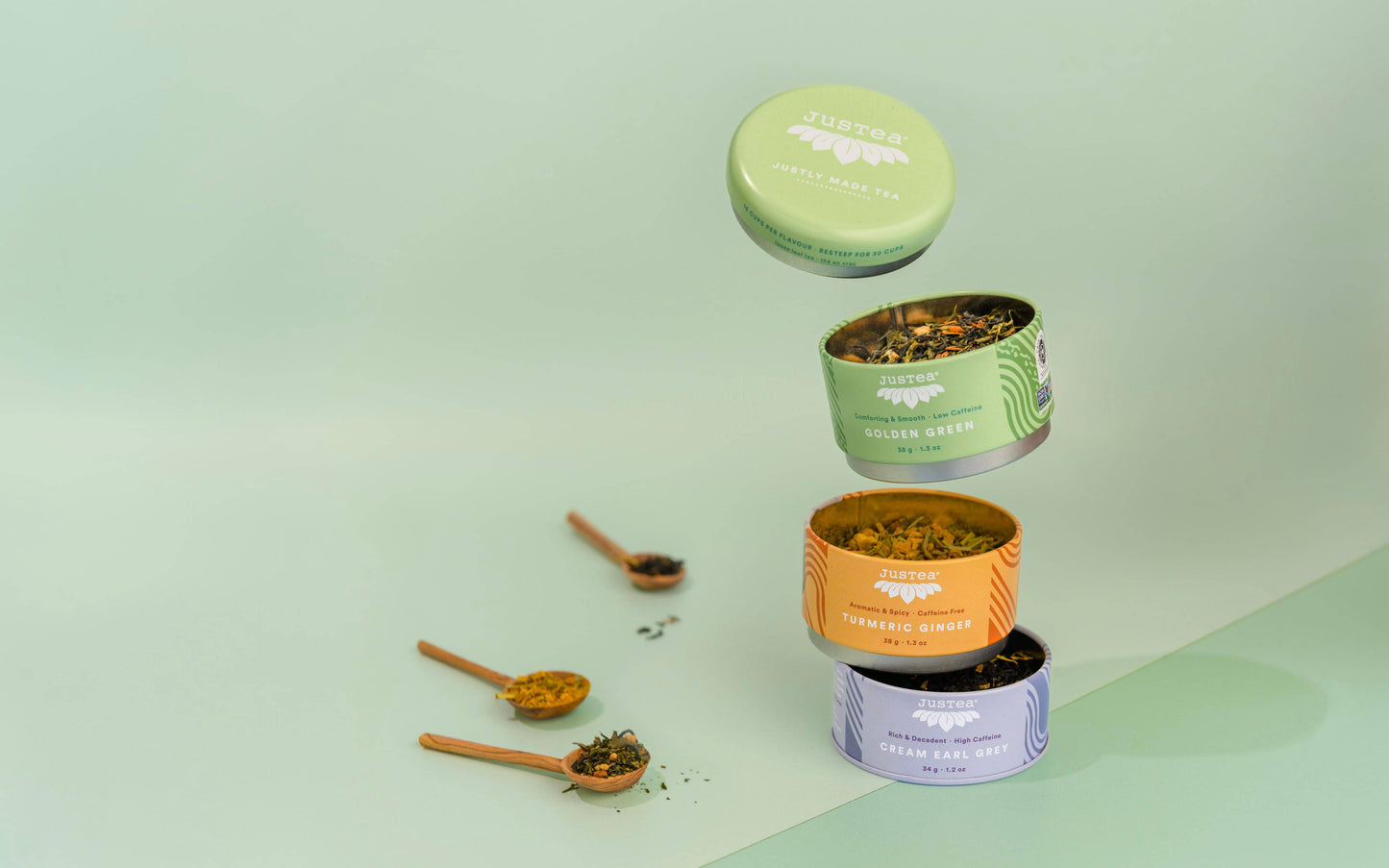 Assorted Trio Tin & Spoon - Organic