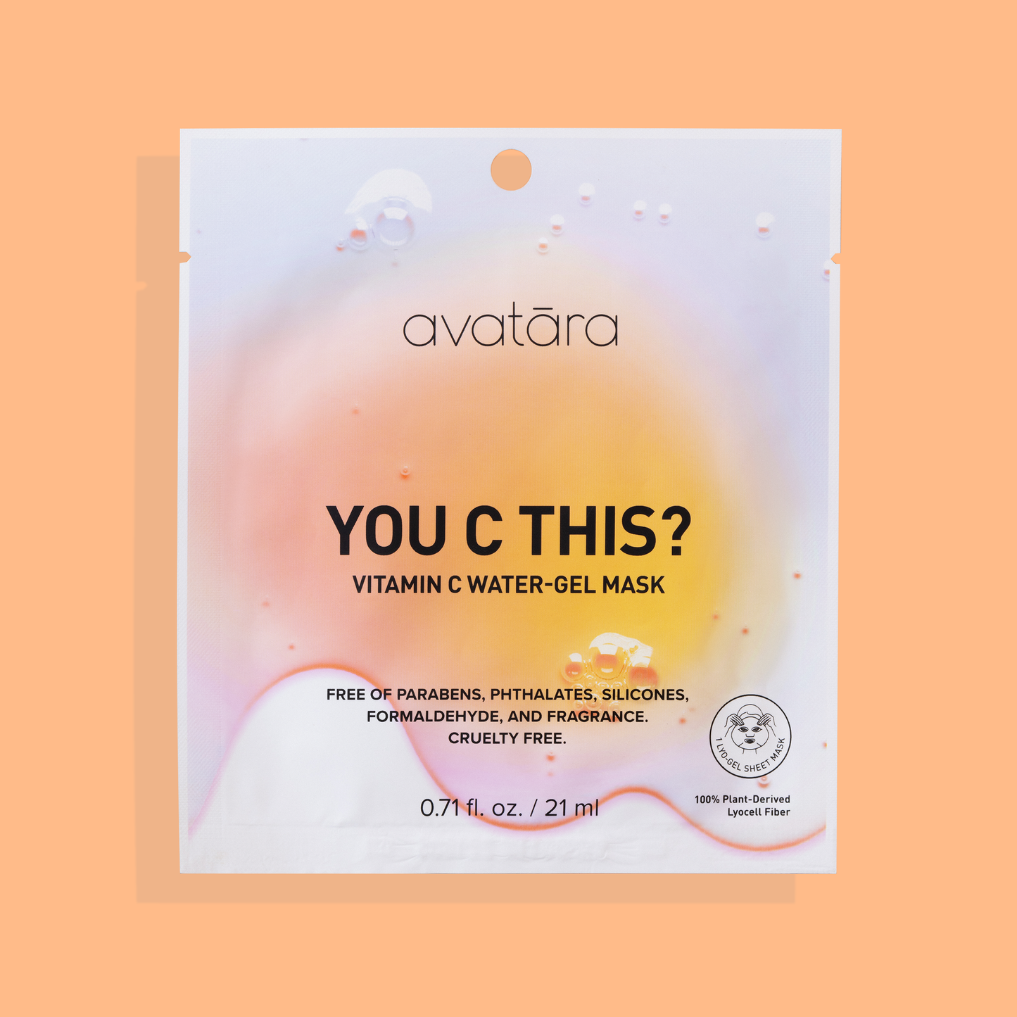 You C This? Vitamin C Water Gel Face Mask