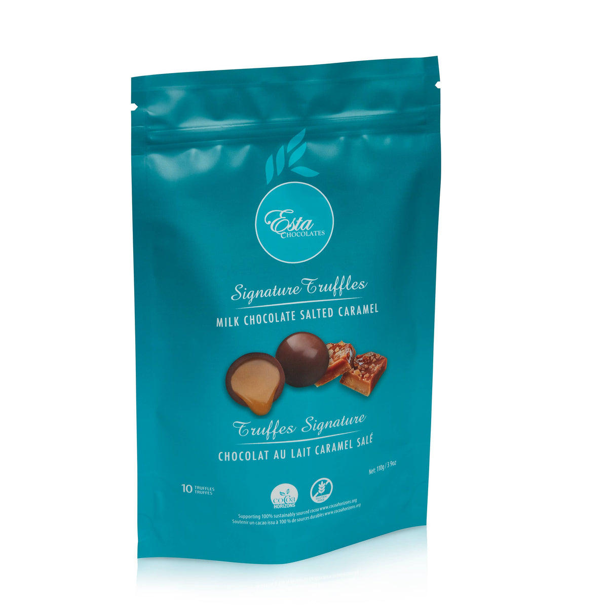 Milk Chocolate Salted Caramel Truffle Pouch
