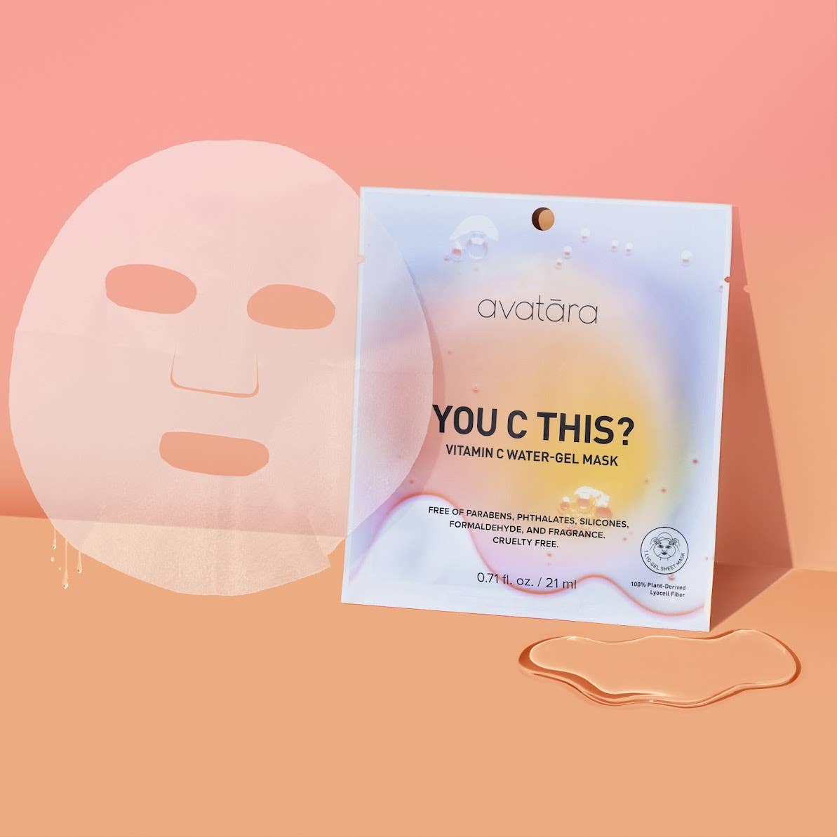 You C This? Vitamin C Water Gel Face Mask