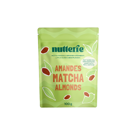 Nutterie - Matcha Almonds (100g)