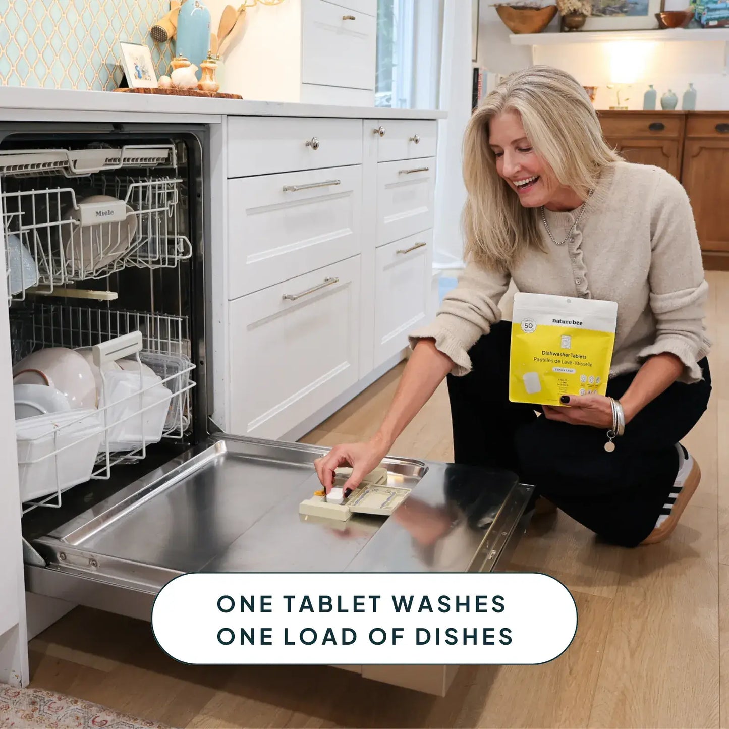 Dishwasher Tablets - Lemon Bag of 50