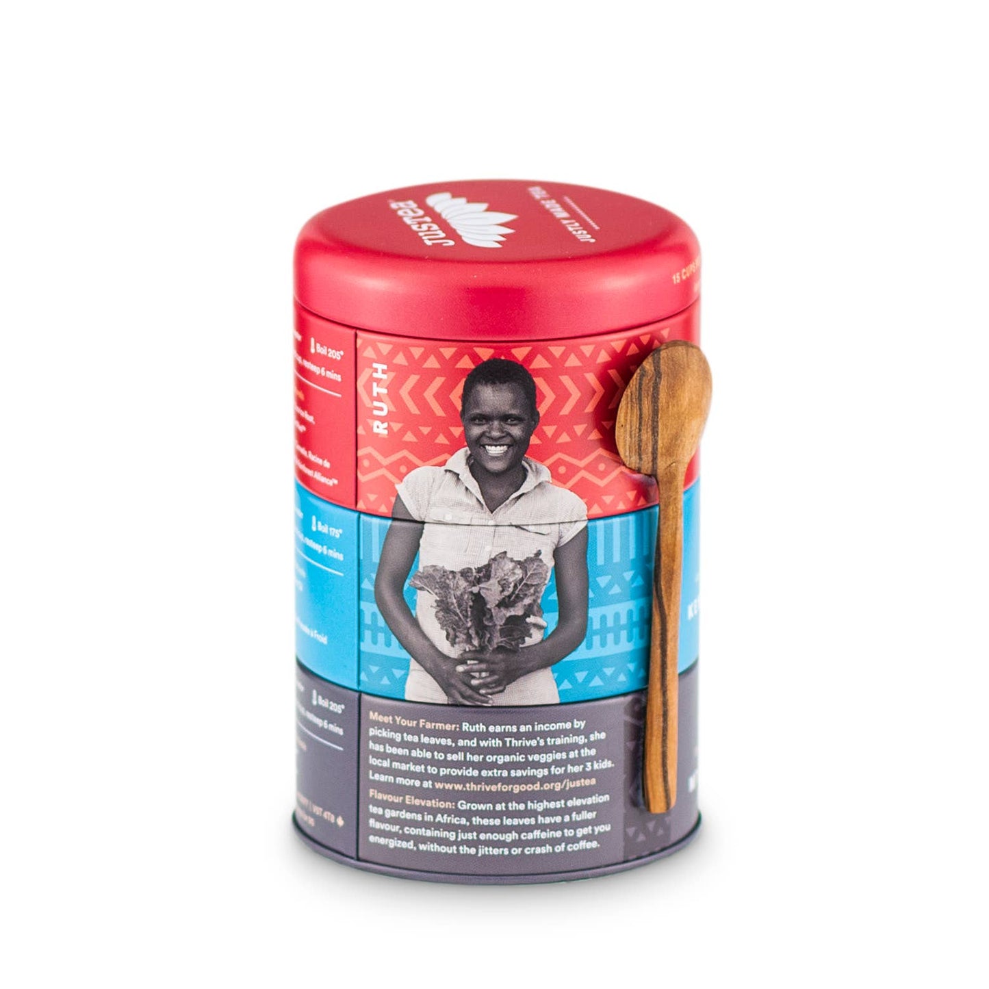Black Tea Trio Tin & Spoon - Organic