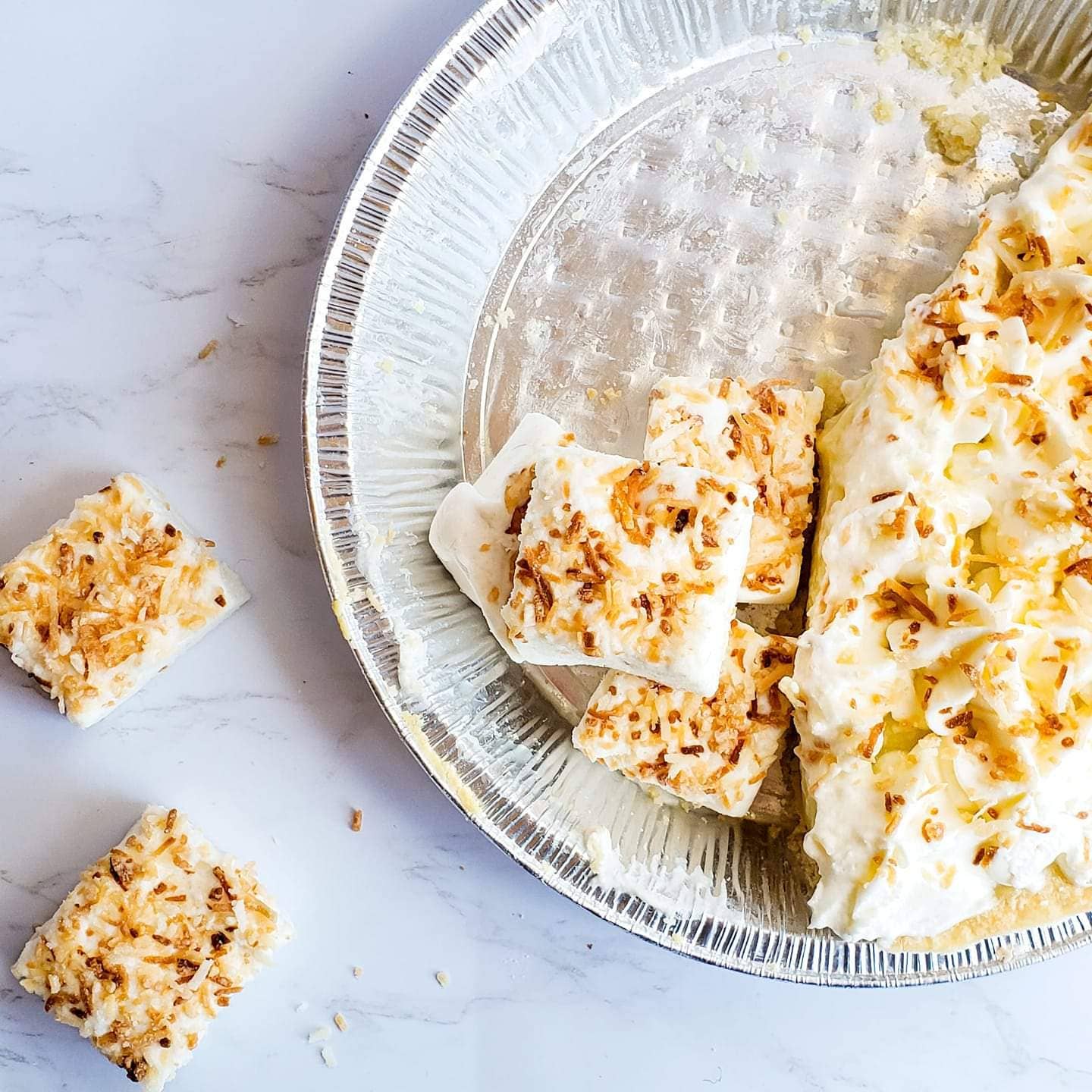 Lolly's Baking - Coconut Cream Pie Marshmallows