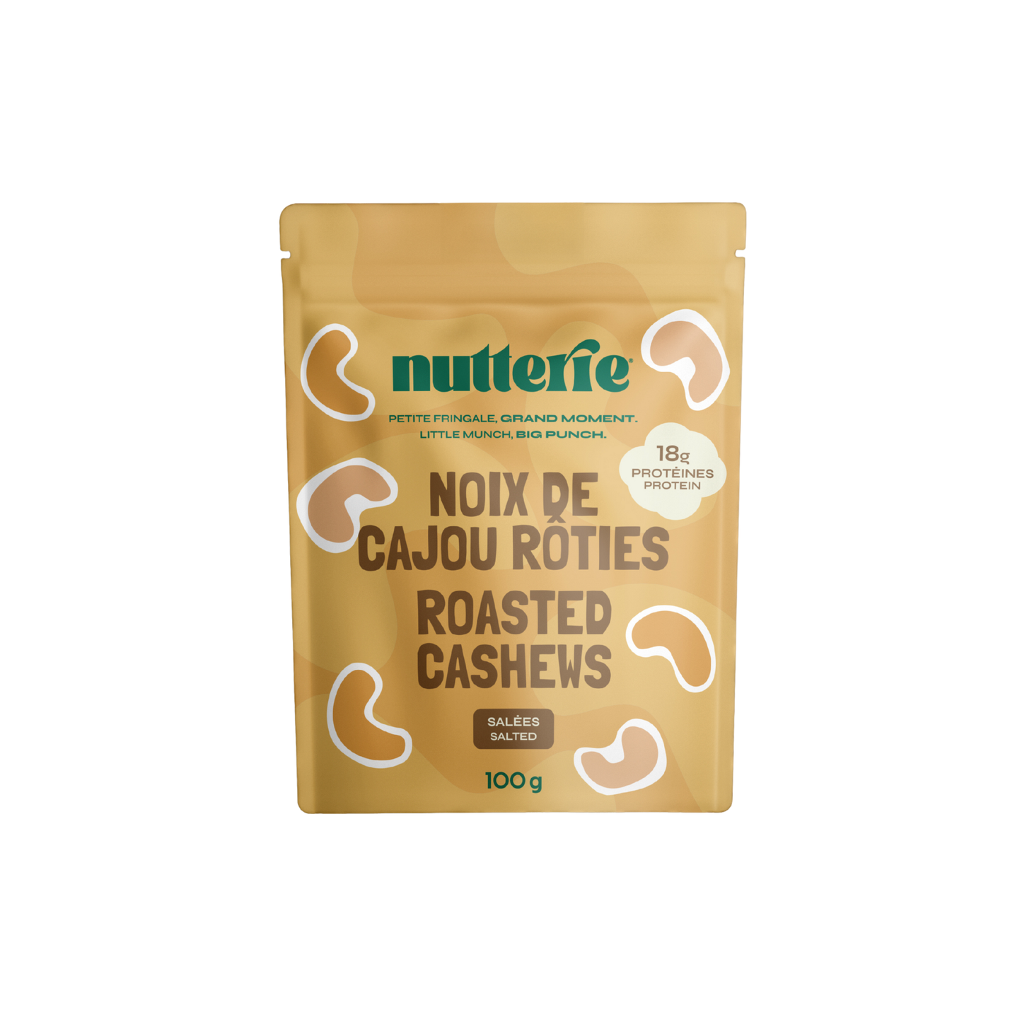 Nutterie - Roasted Cashews (salted) (100g)