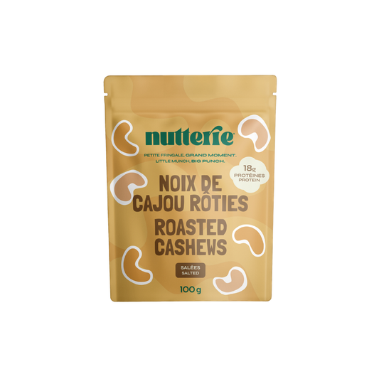 Nutterie - Roasted Cashews (salted) (100g)