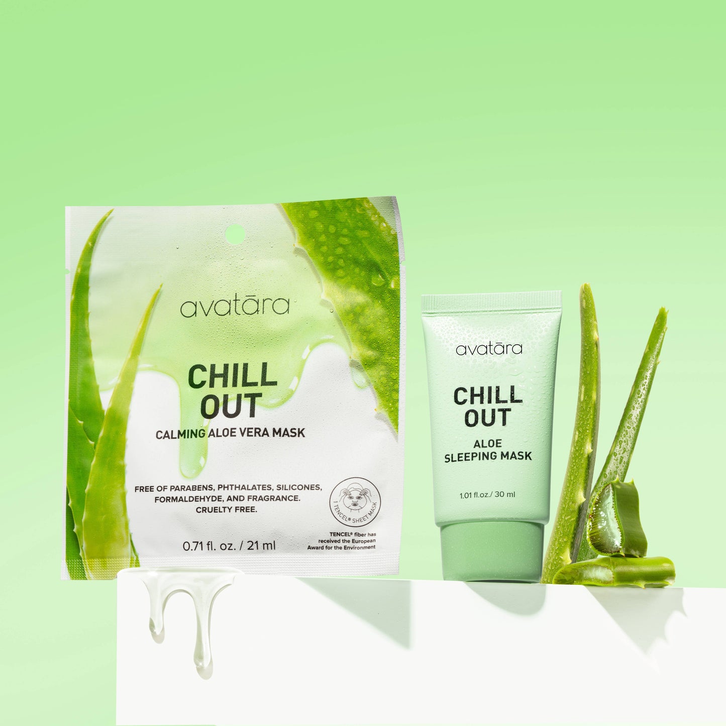 Chill Out Sheet Mask Calming Aloe Face Mask
