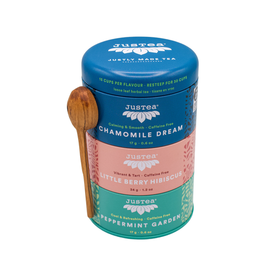Herbal Tea Trio Tin & Spoon - Organic