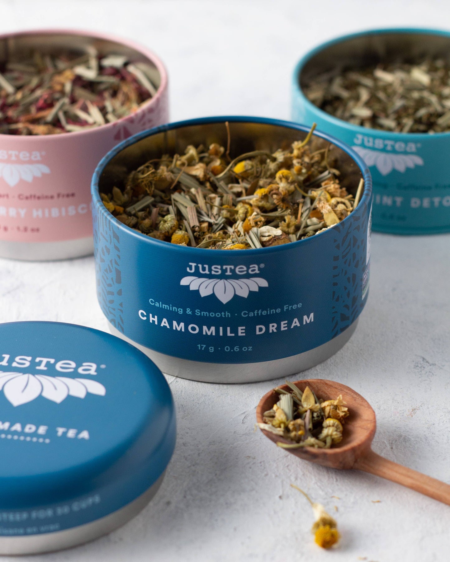 Herbal Tea Trio Tin & Spoon - Organic