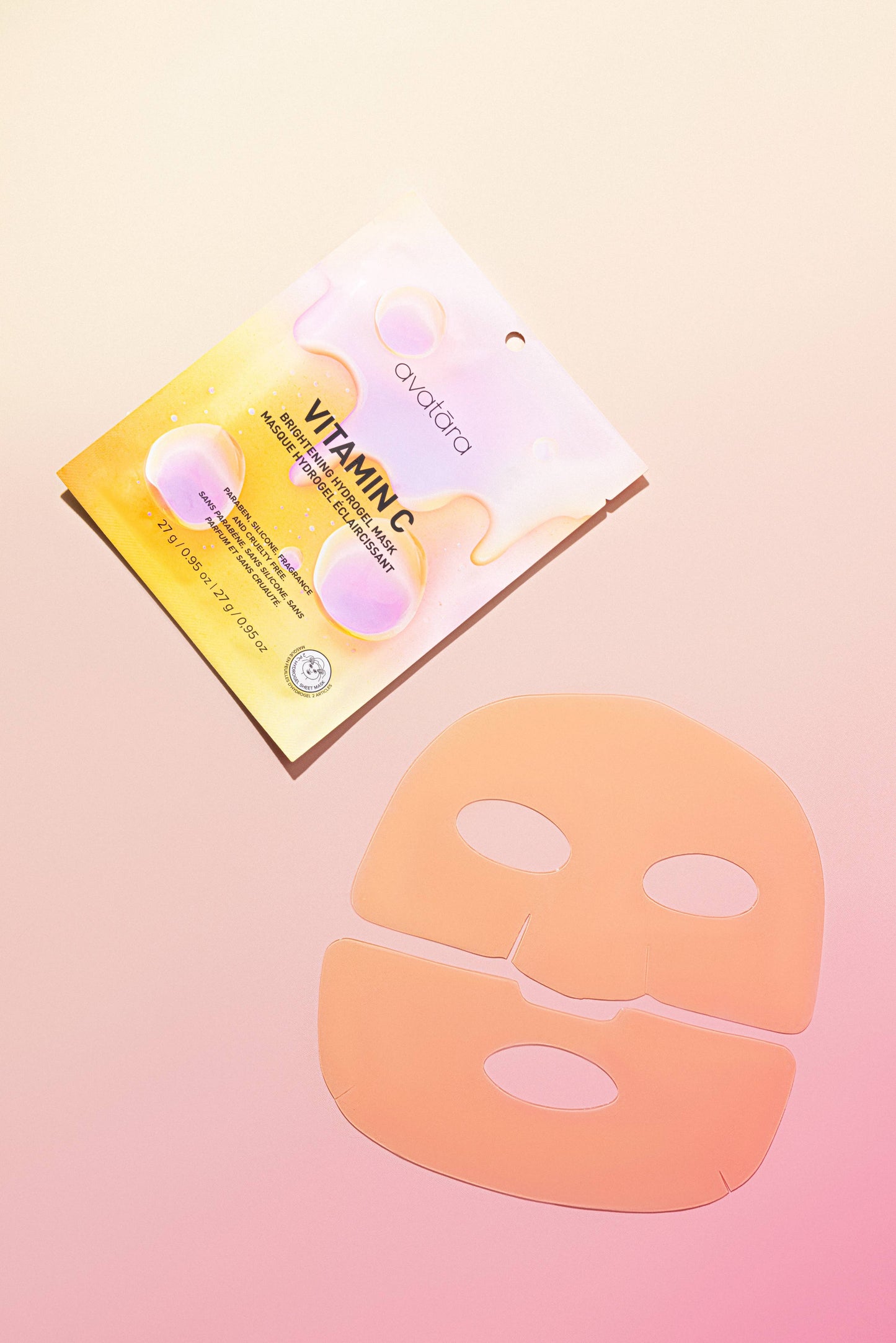 Vitamin C Brightening- Brightening Hydrogel Face Mask
