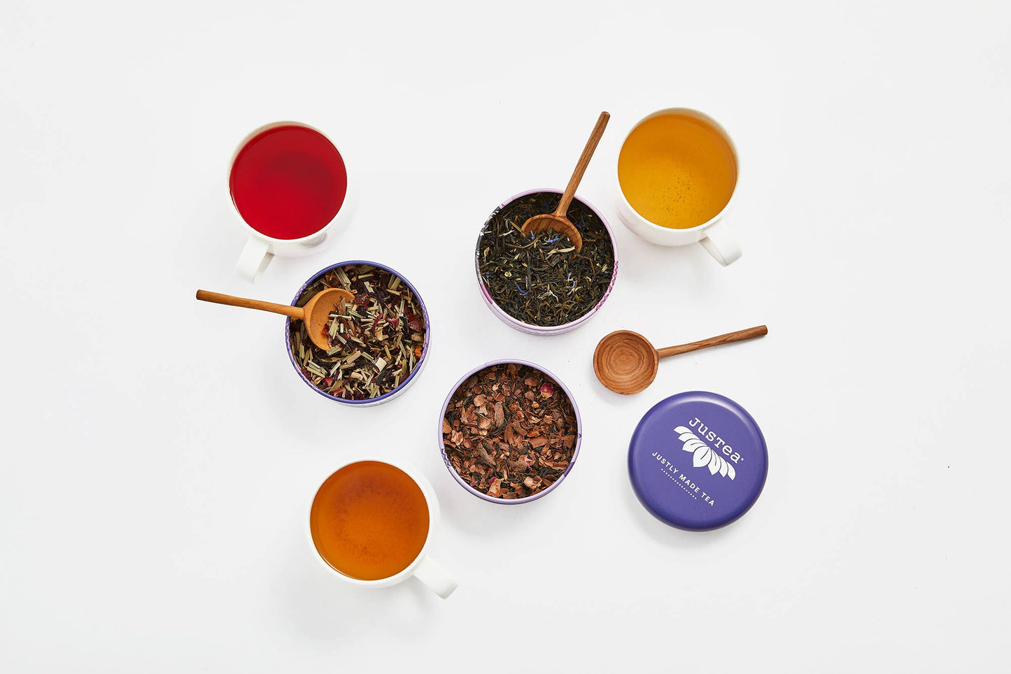 Purple Tea Trio Tin & Spoon - Organic
