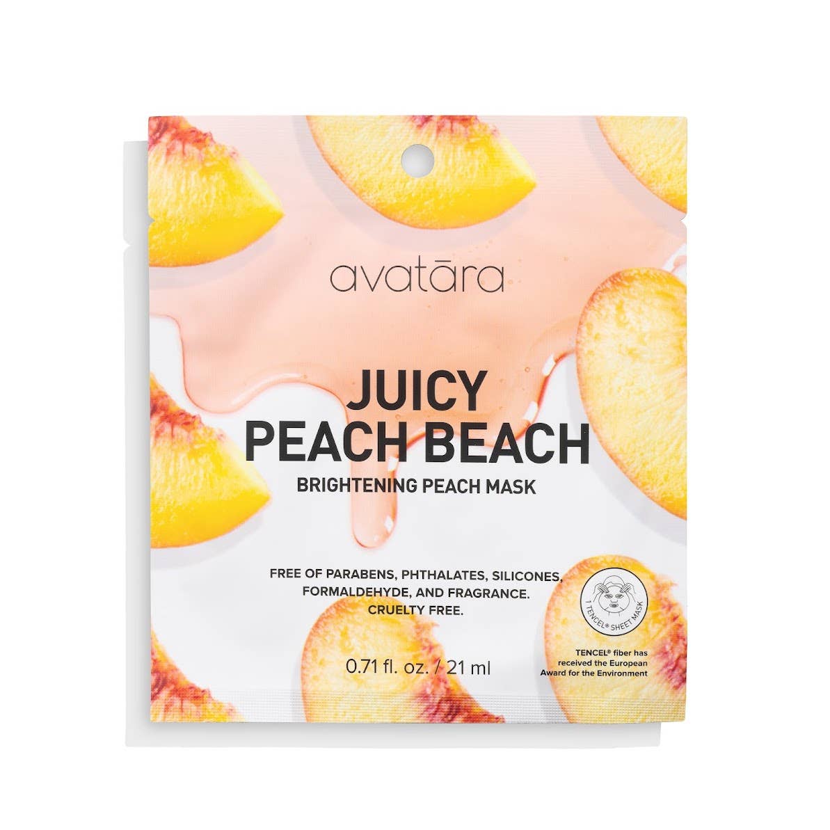 Peach Beach Brightening Face Mask