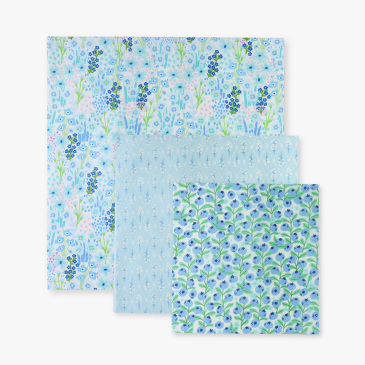 Blue - Beeswax Wrap Variety Sets
