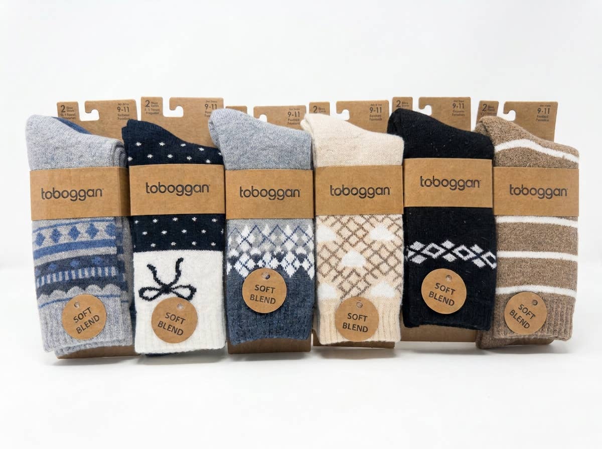 Toboggan Ladies Socks - Imagine Imports
