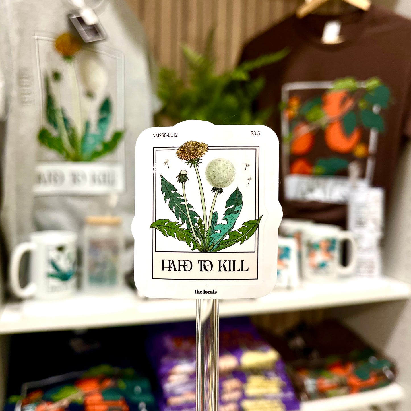 Hard To Kill Dandelion Sticker