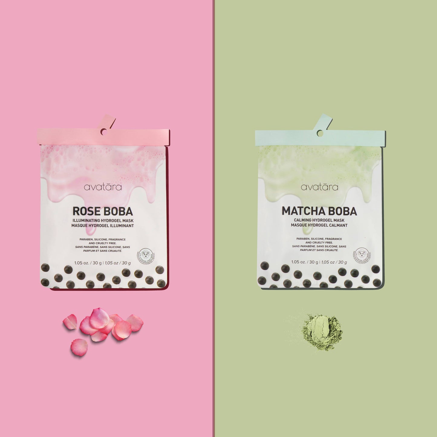 Rose Boba Illuminating Hydrogel Face Mask