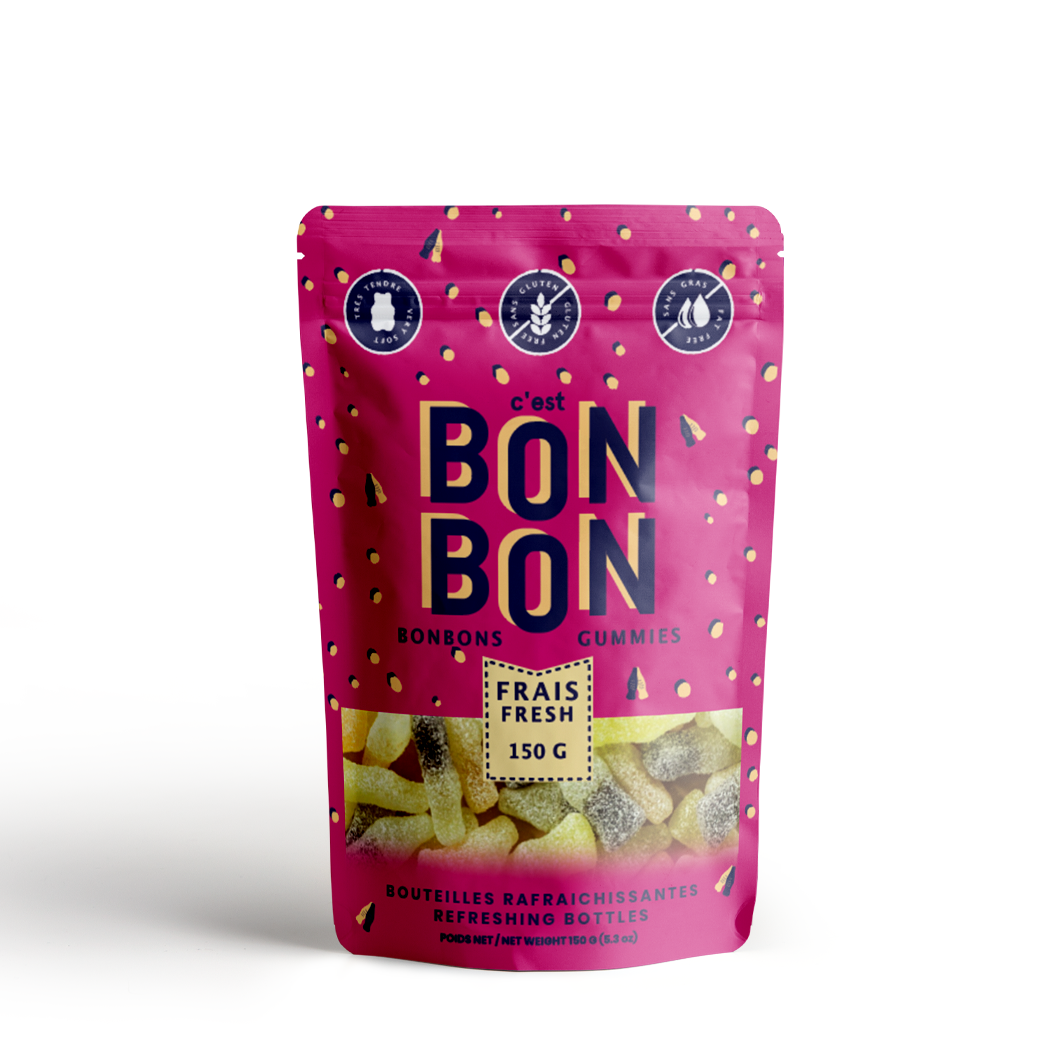 Sour Pop Bottles - Gummy Candies