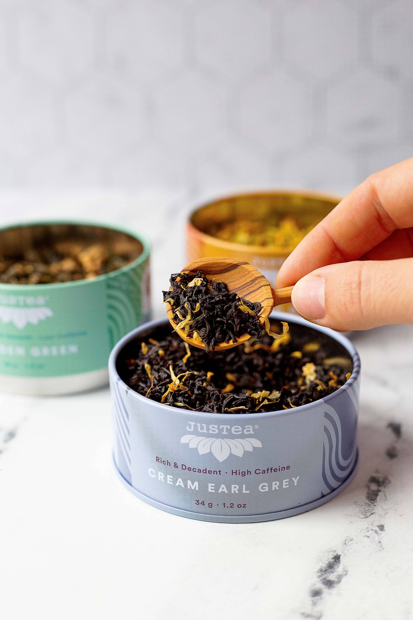 Assorted Trio Tin & Spoon - Organic