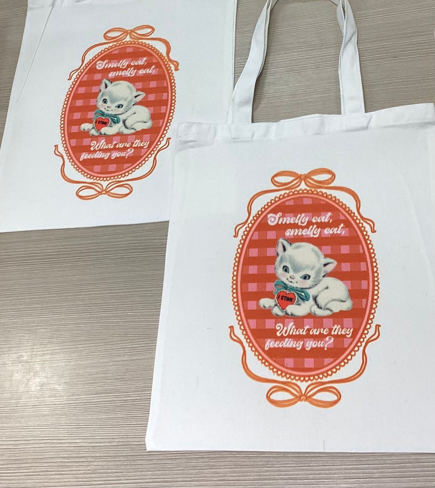 Smelly Cat Tote Bag