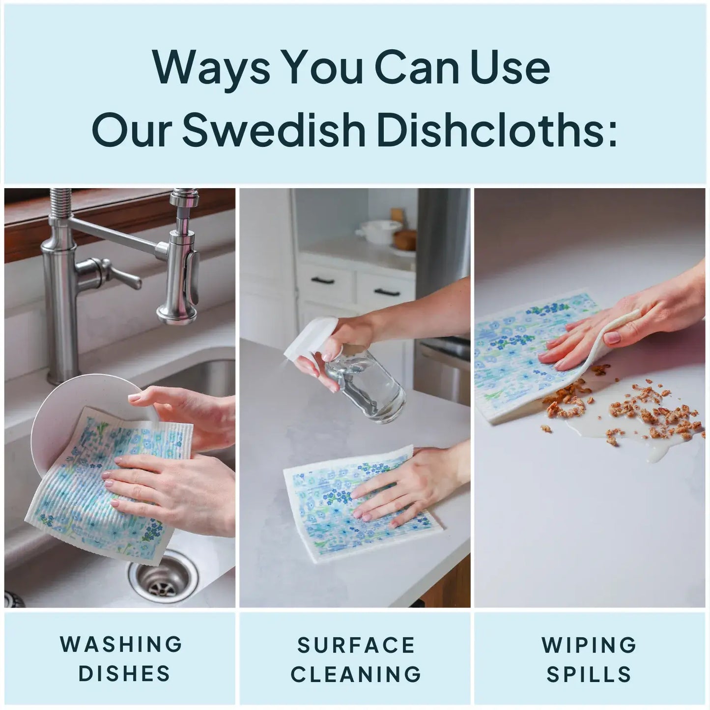 Mushrooms - Swedish Dishcloths