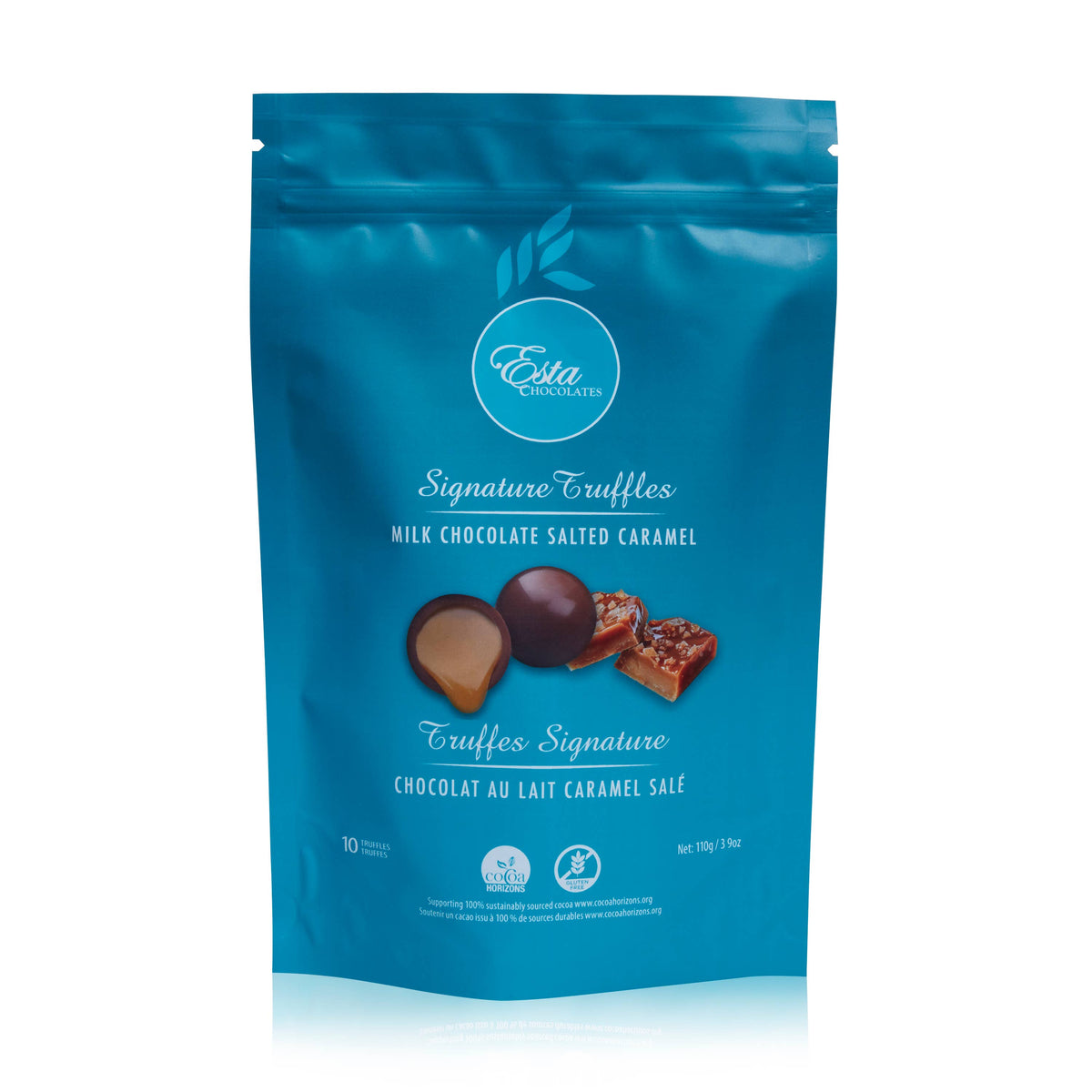 Milk Chocolate Salted Caramel Truffle Pouch