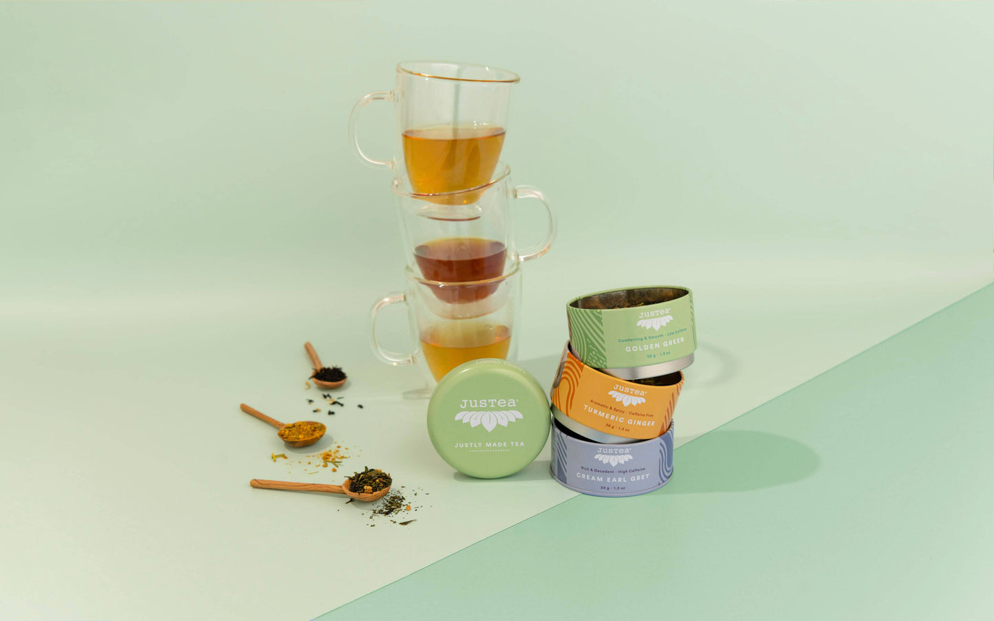 Assorted Trio Tin & Spoon - Organic