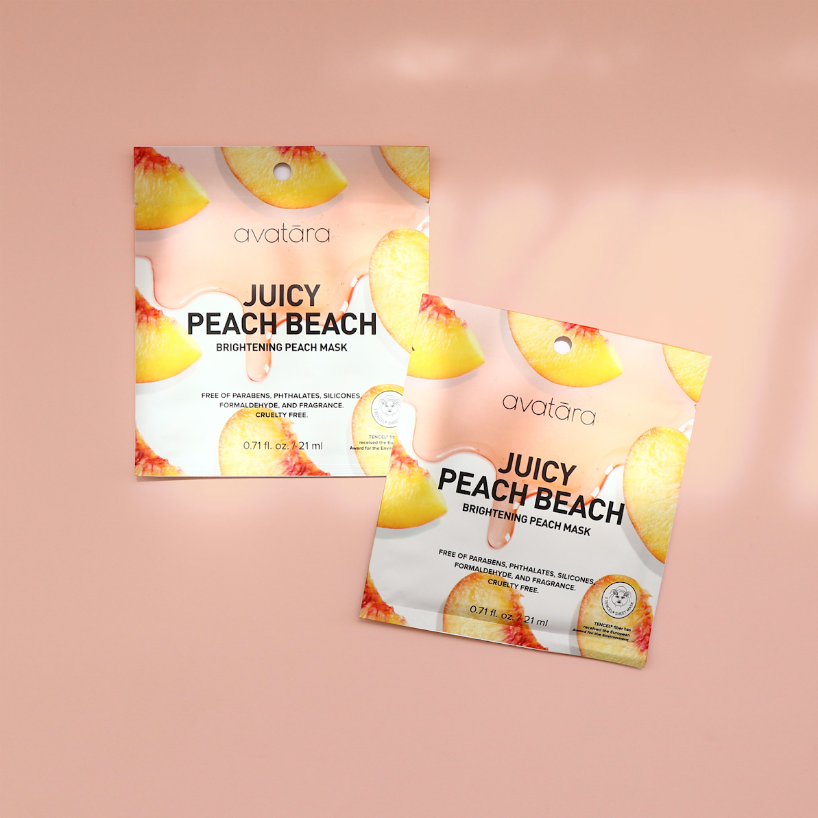 Peach Beach Brightening Face Mask