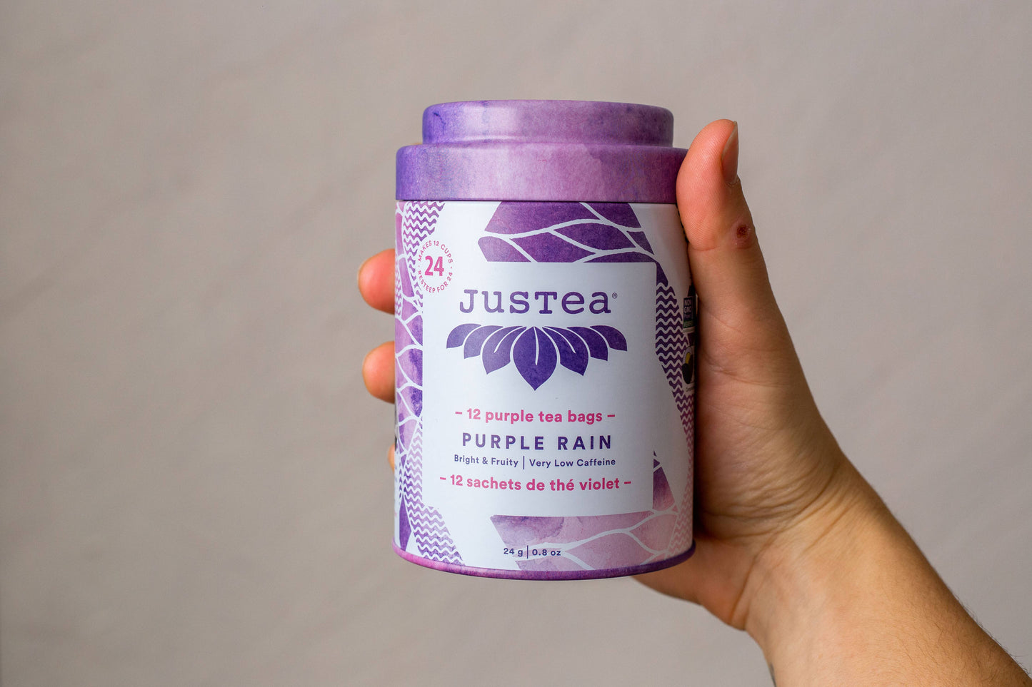 Purple Rain Tea Bag Tin - Organic